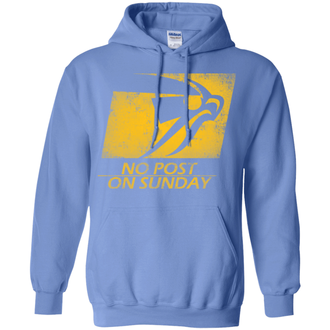 Sweatshirts Carolina Blue / Small No Post On Sunday Pullover Hoodie