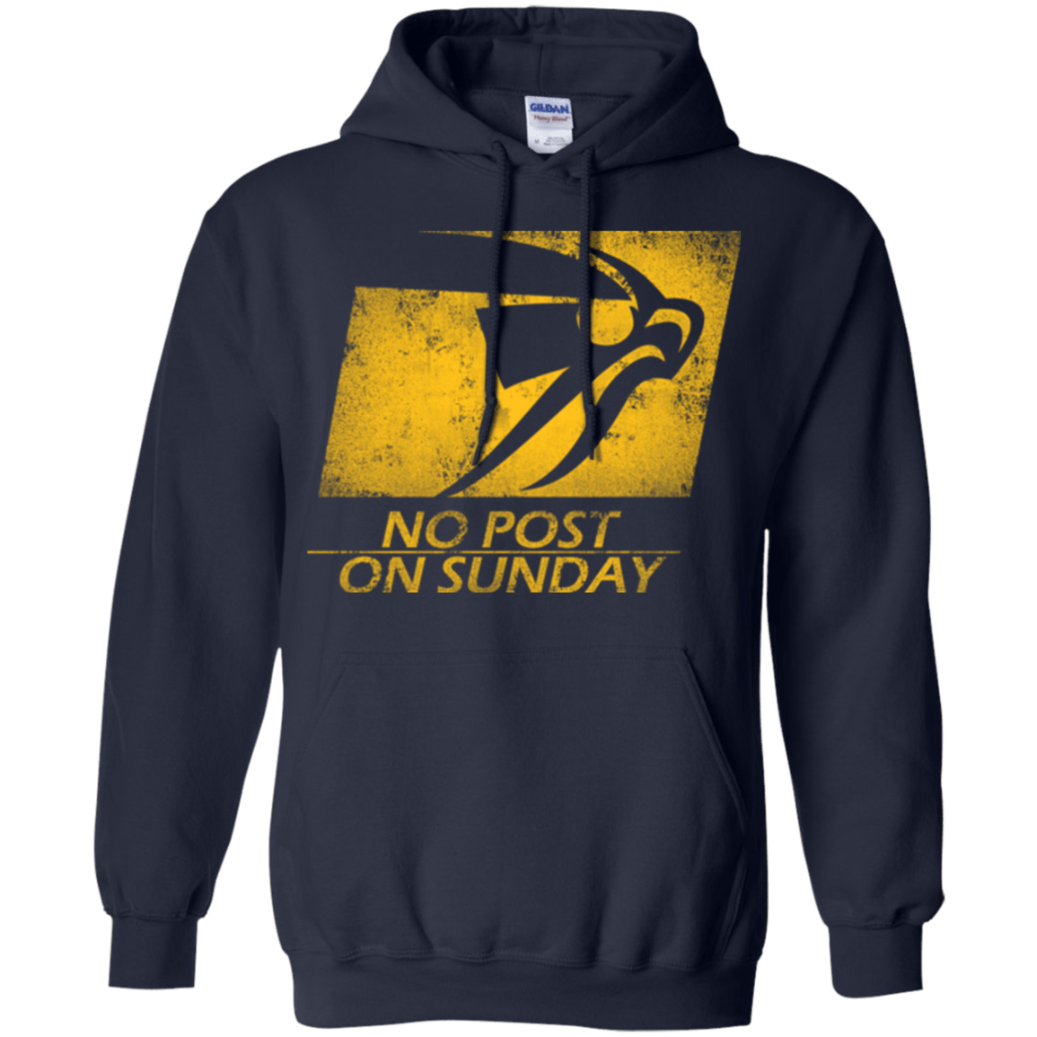 Sweatshirts Navy / Small No Post On Sunday Pullover Hoodie
