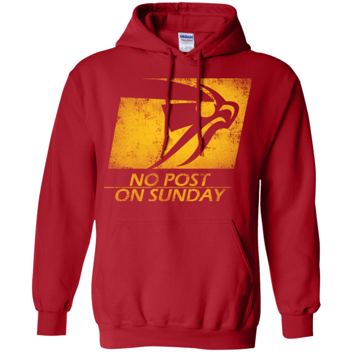 Sweatshirts Red / Small No Post On Sunday Pullover Hoodie