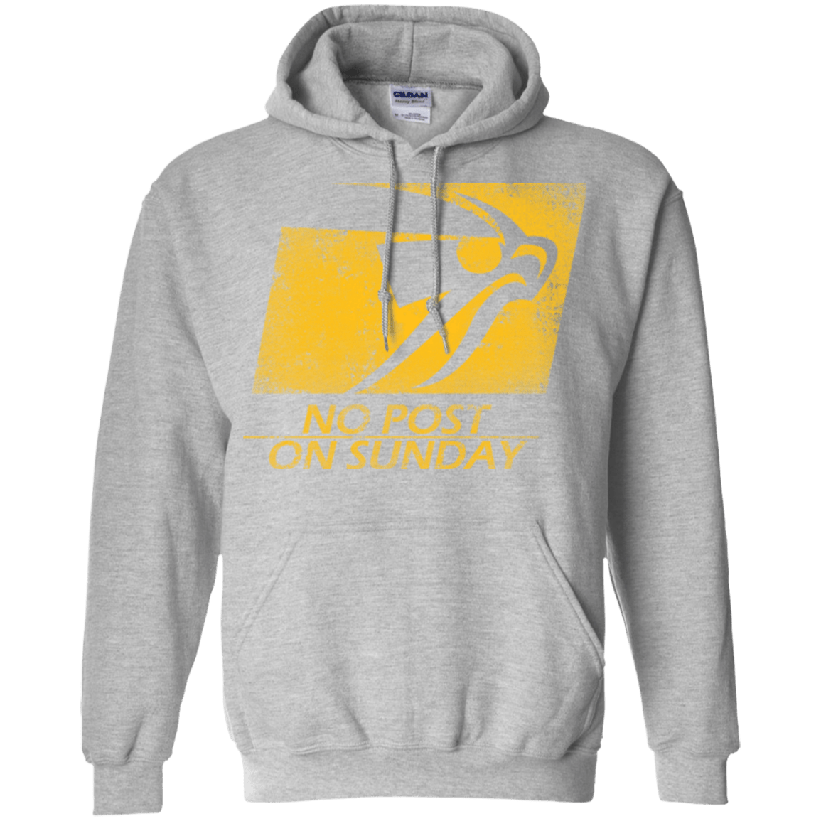 Sweatshirts Sport Grey / Small No Post On Sunday Pullover Hoodie