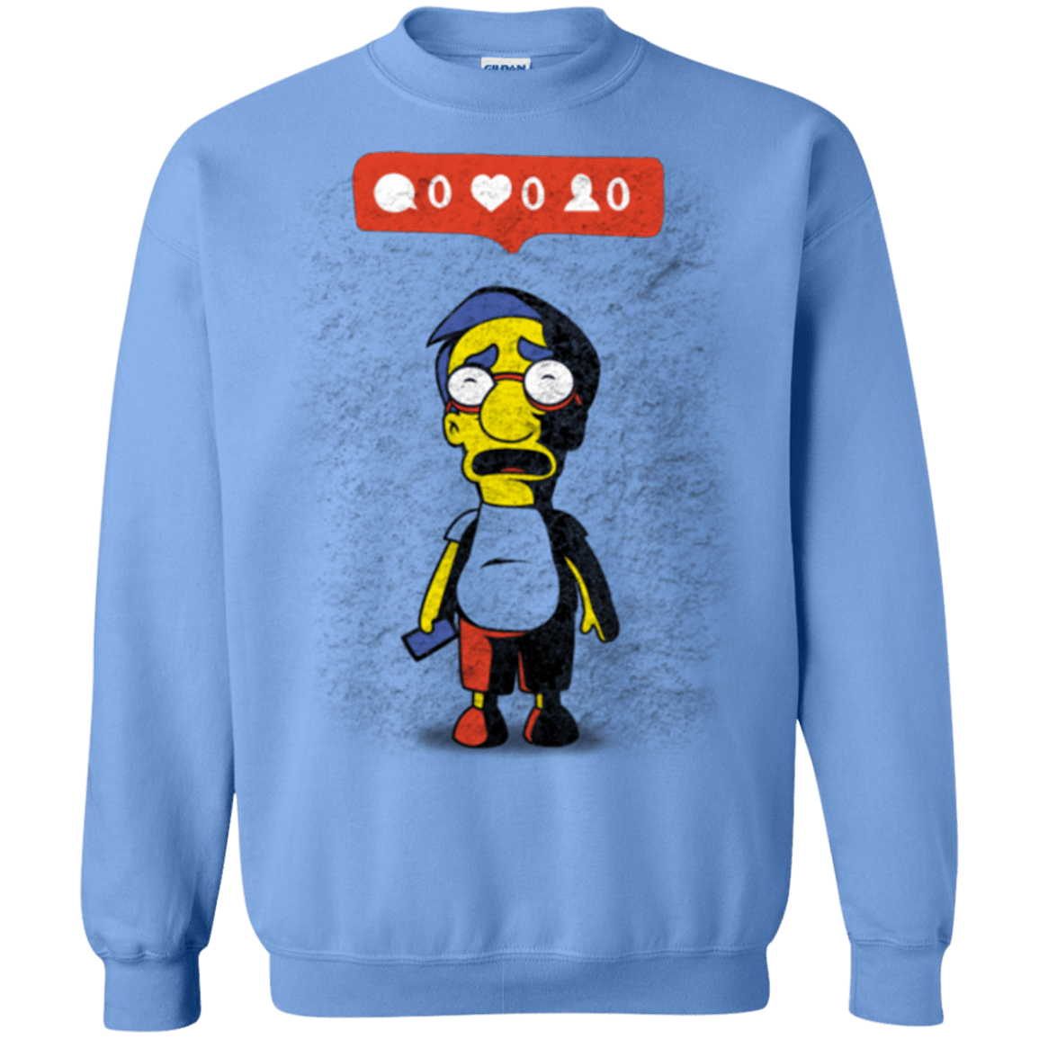 Sweatshirts Carolina Blue / S Nobody Likes Him Crewneck Sweatshirt