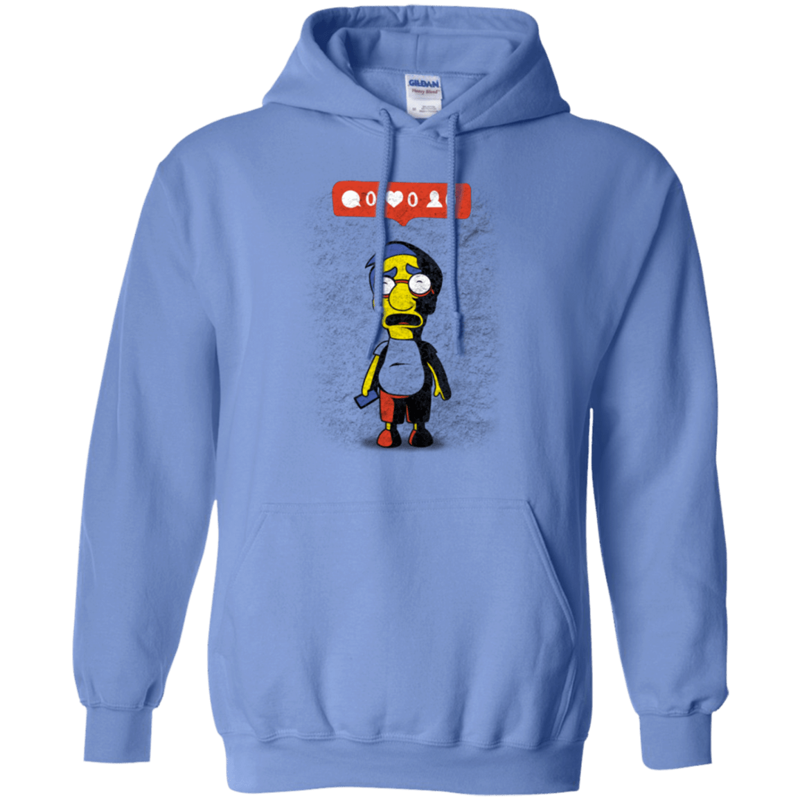 Sweatshirts Carolina Blue / S Nobody Likes Him Pullover Hoodie