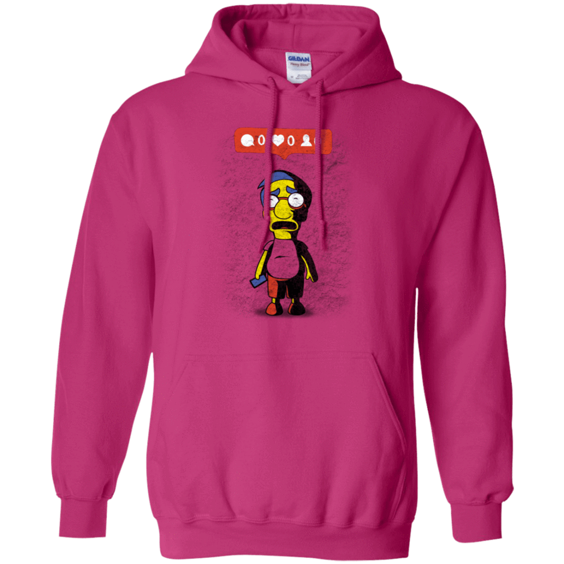 Sweatshirts Heliconia / S Nobody Likes Him Pullover Hoodie