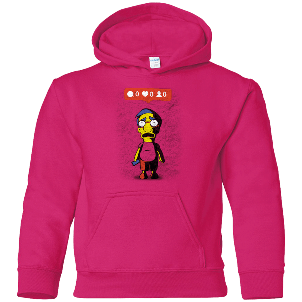 Sweatshirts Heliconia / YS Nobody Likes Him Youth Hoodie