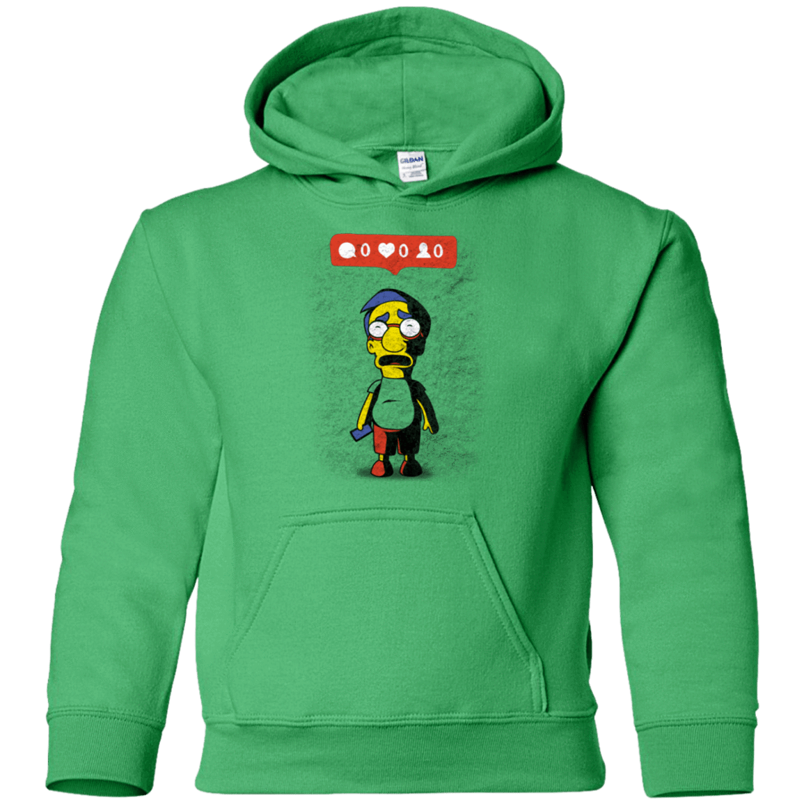 Sweatshirts Irish Green / YS Nobody Likes Him Youth Hoodie