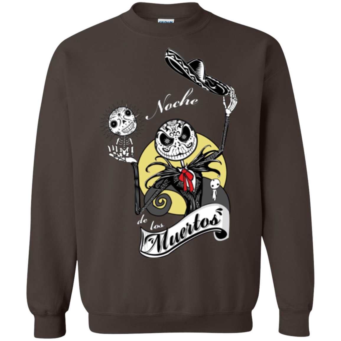 Sweatshirts Dark Chocolate / Small Noche de los Muertos Crewneck Sweatshirt
