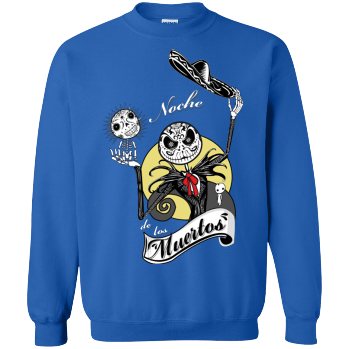 Sweatshirts Royal / Small Noche de los Muertos Crewneck Sweatshirt