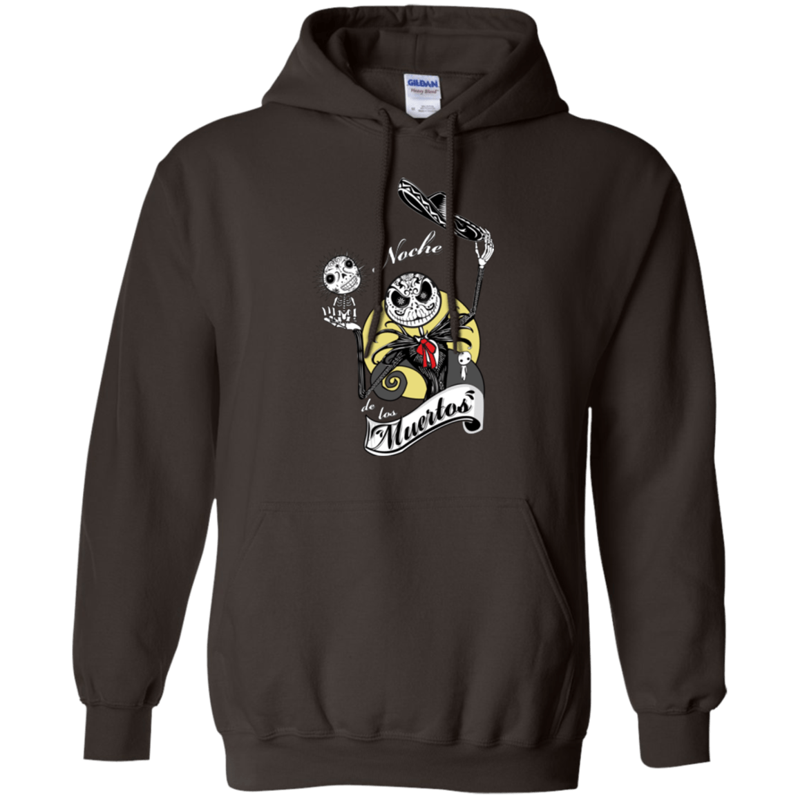 Sweatshirts Dark Chocolate / Small Noche de los Muertos Pullover Hoodie