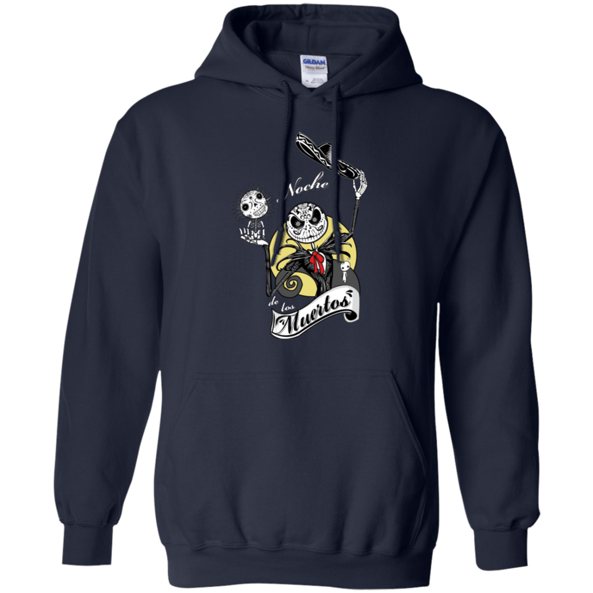Sweatshirts Navy / Small Noche de los Muertos Pullover Hoodie