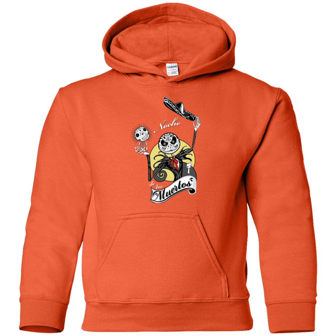 Sweatshirts Orange / YS Noche de los Muertos Youth Hoodie