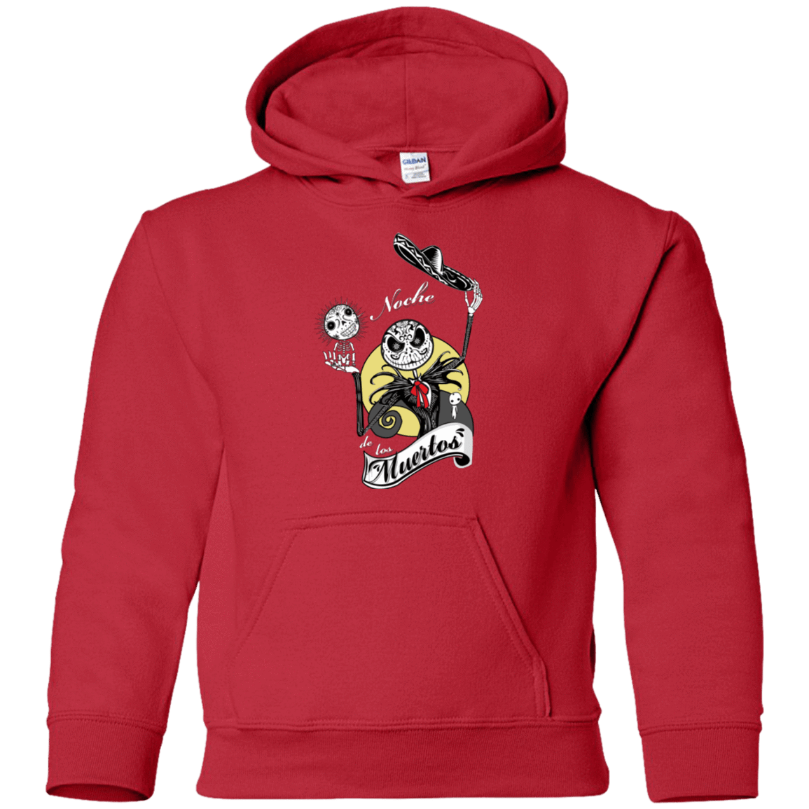 Sweatshirts Red / YS Noche de los Muertos Youth Hoodie