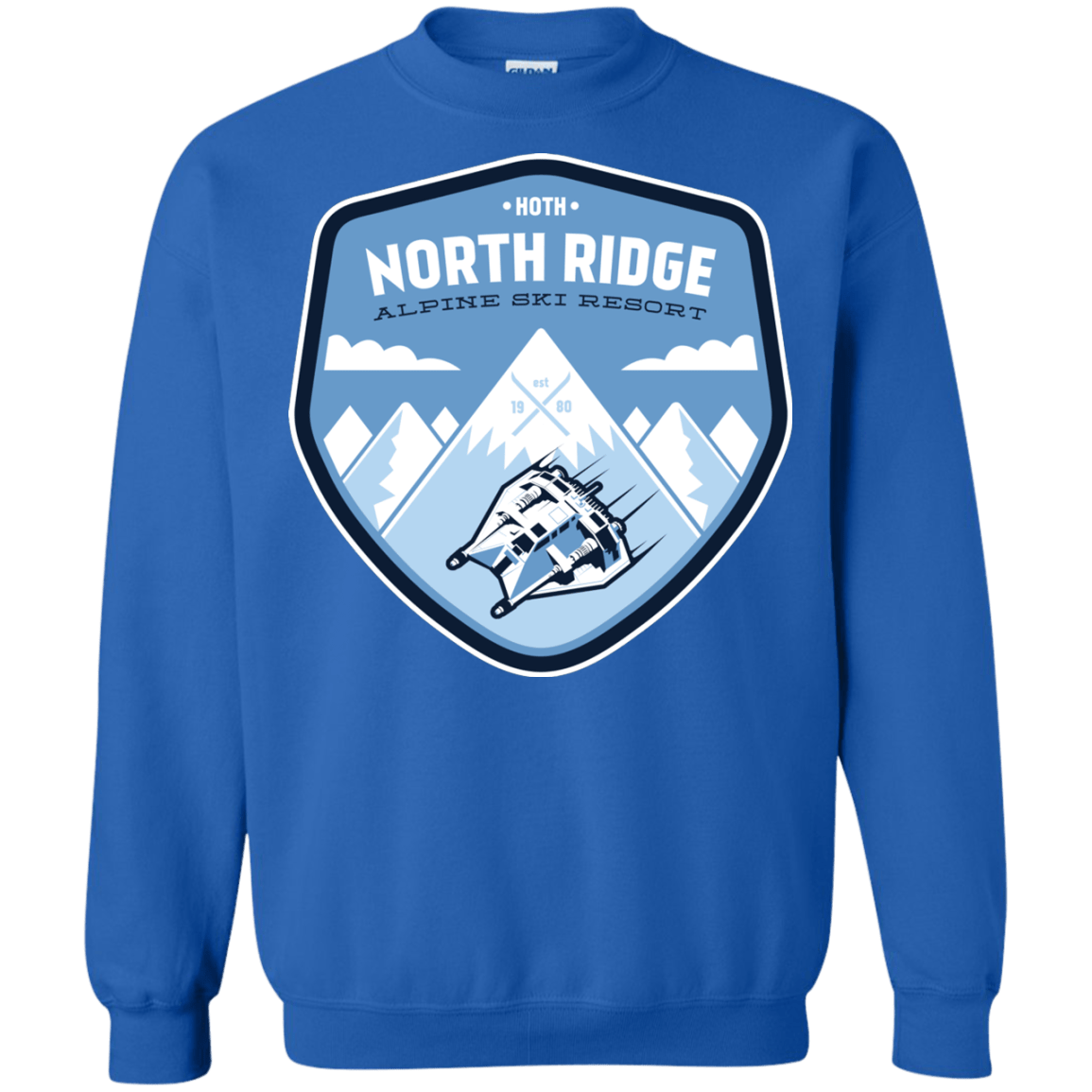 Sweatshirts Royal / Small North Ridge Ski Resort Crewneck Sweatshirt
