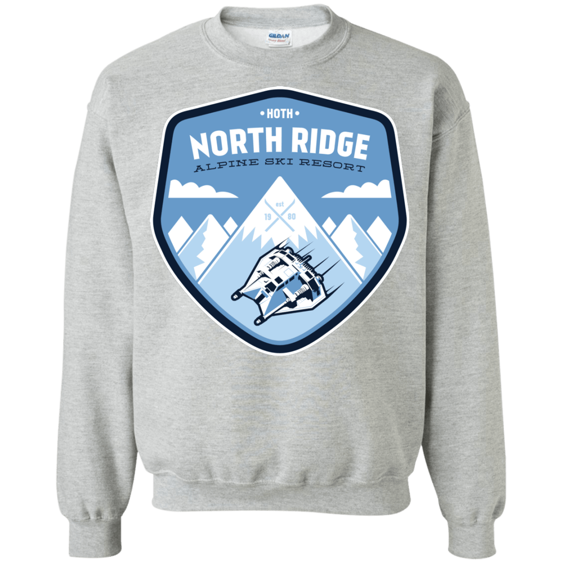 Sweatshirts Sport Grey / Small North Ridge Ski Resort Crewneck Sweatshirt