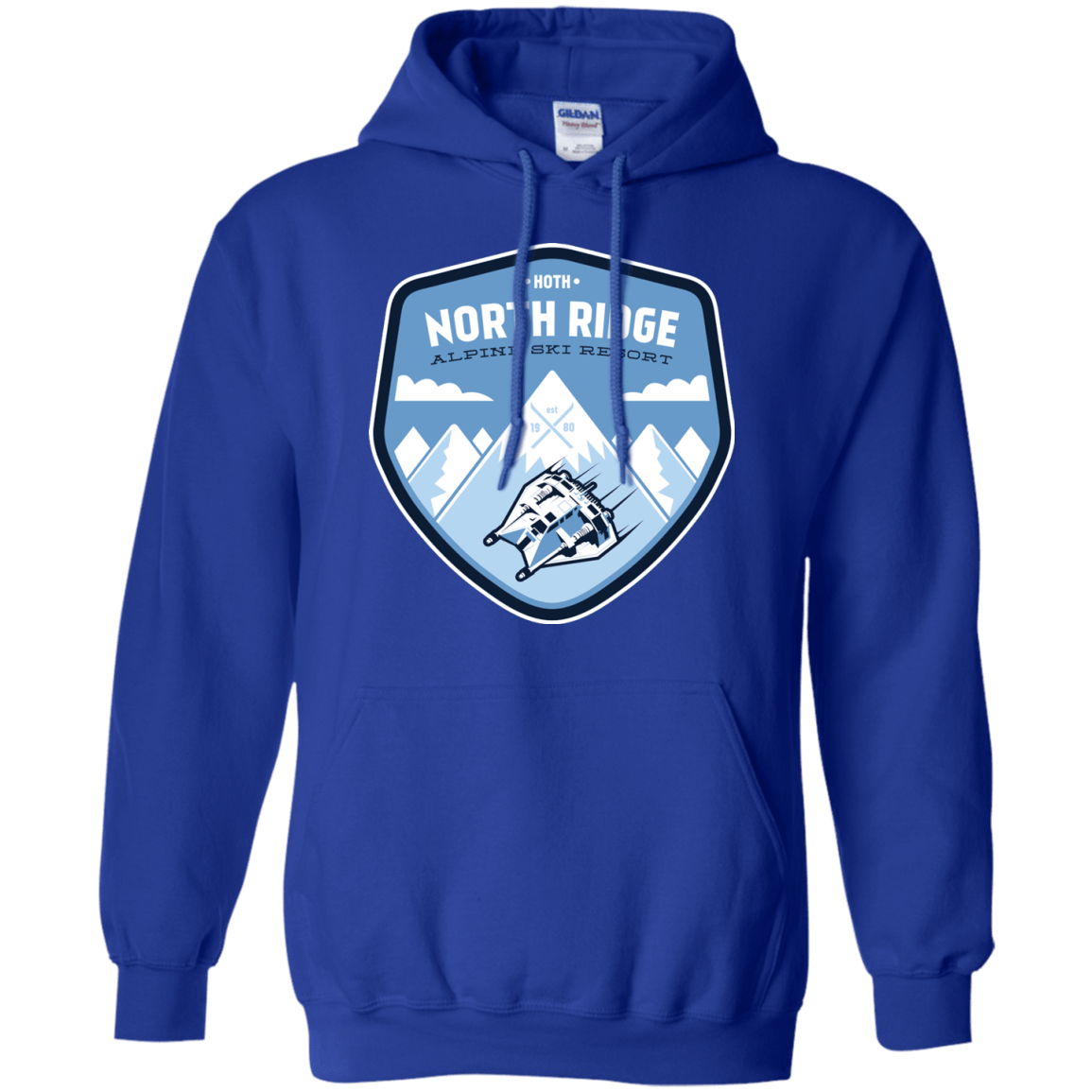 Sweatshirts Royal / Small North Ridge Ski Resort Pullover Hoodie