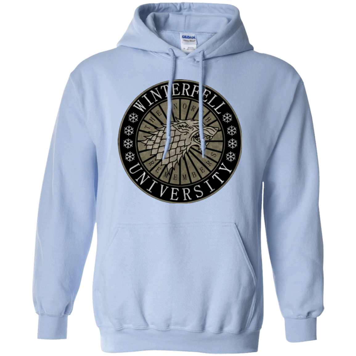Sweatshirts Light Blue / Small North university Pullover Hoodie