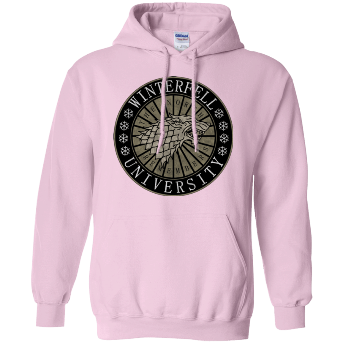 Sweatshirts Light Pink / Small North university Pullover Hoodie