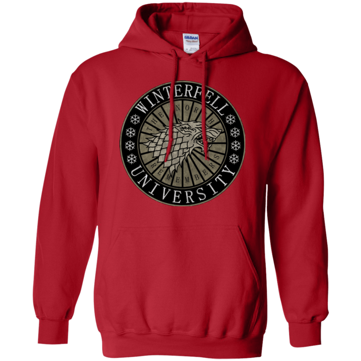 Sweatshirts Red / Small North university Pullover Hoodie