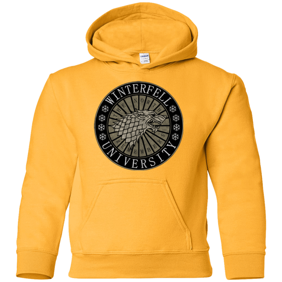 Sweatshirts Gold / YS North university Youth Hoodie