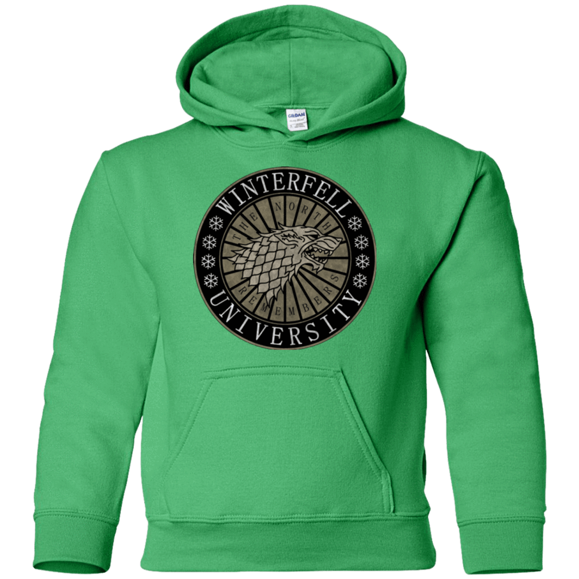 Sweatshirts Irish Green / YS North university Youth Hoodie