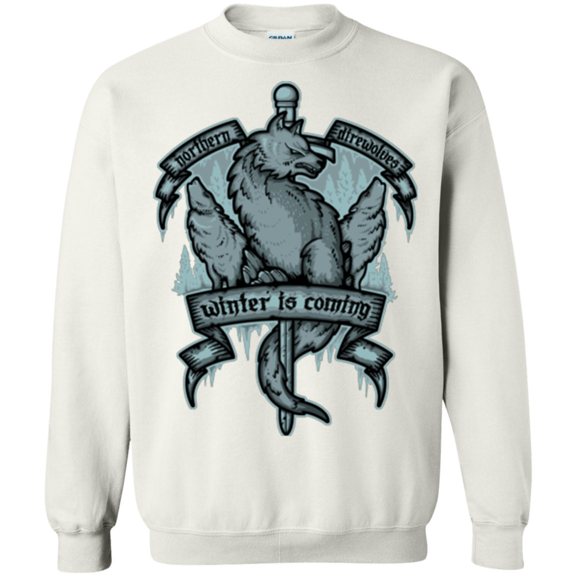 Sweatshirts White / Small Northern Direwolves Crewneck Sweatshirt