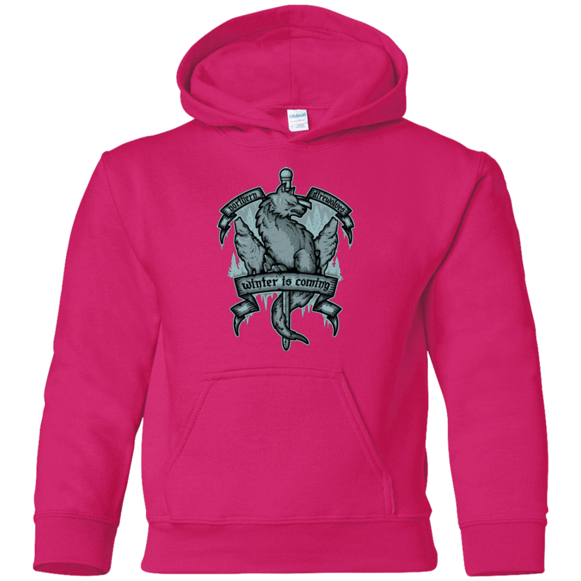 Sweatshirts Heliconia / YS Northern Direwolves Youth Hoodie