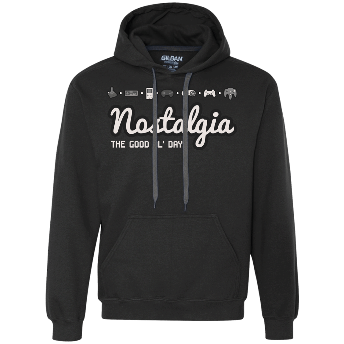 Sweatshirts Black / Small Nostalgia Premium Fleece Hoodie