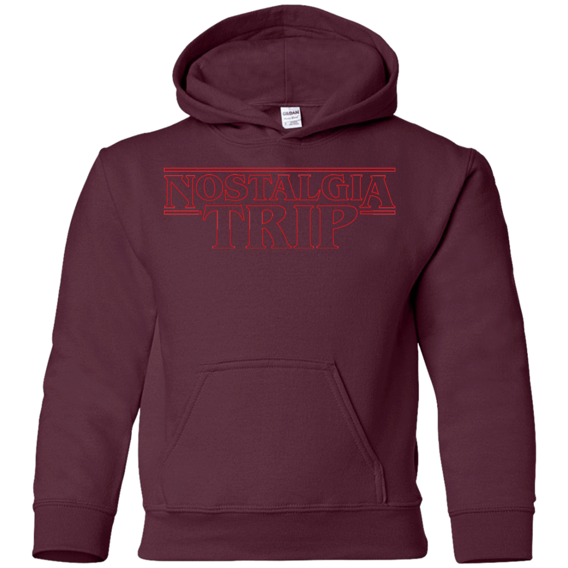 Sweatshirts Maroon / YS Nostalgia Trip Youth Hoodie