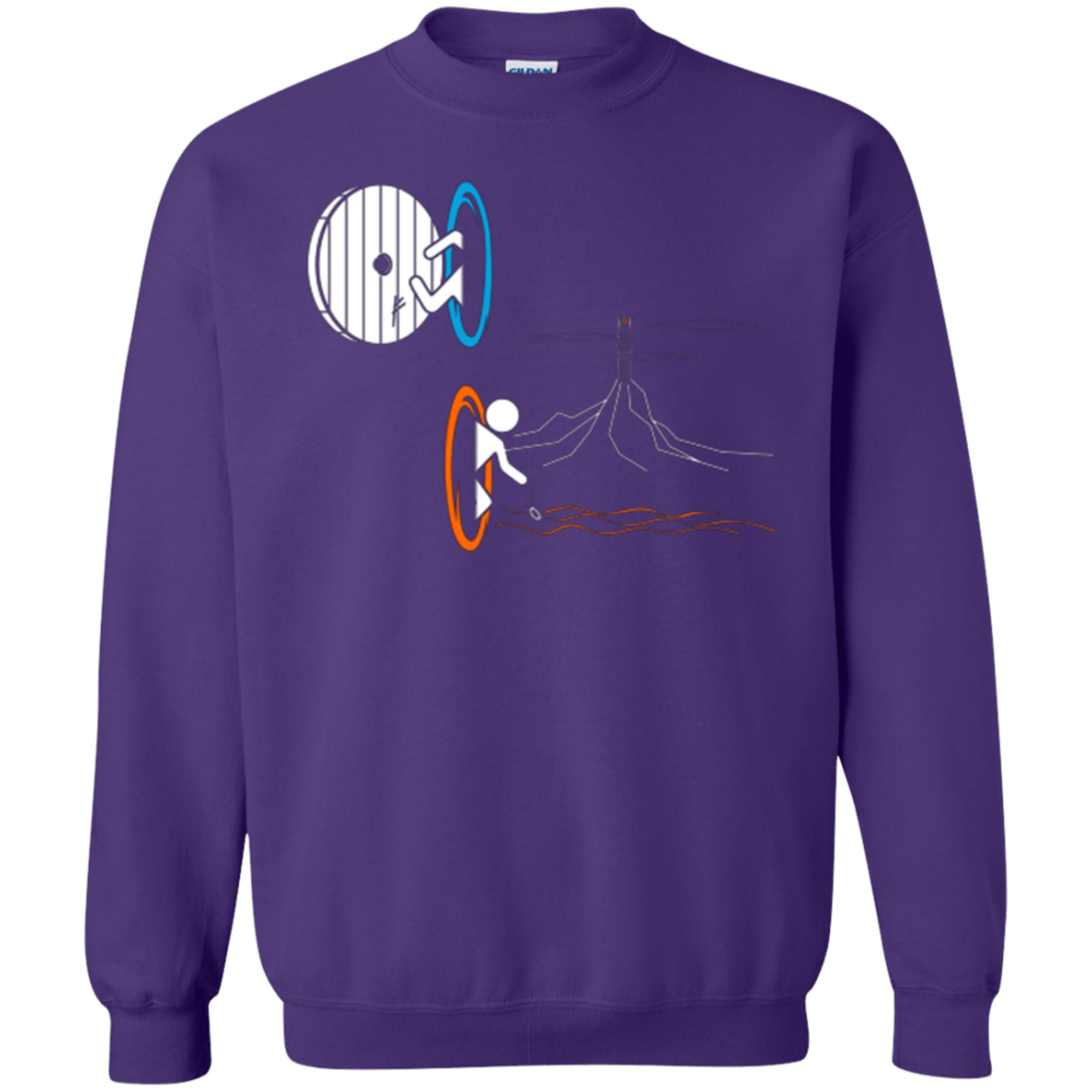 Sweatshirts Purple / Small Not a Simply Portal Crewneck Sweatshirt