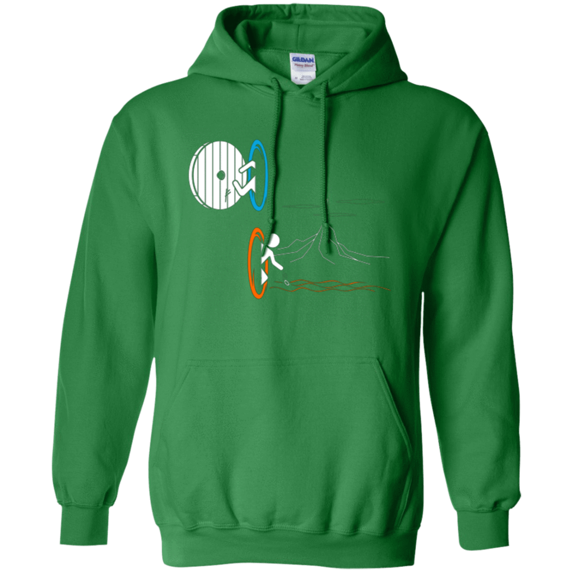 Sweatshirts Irish Green / Small Not a Simply Portal Pullover Hoodie