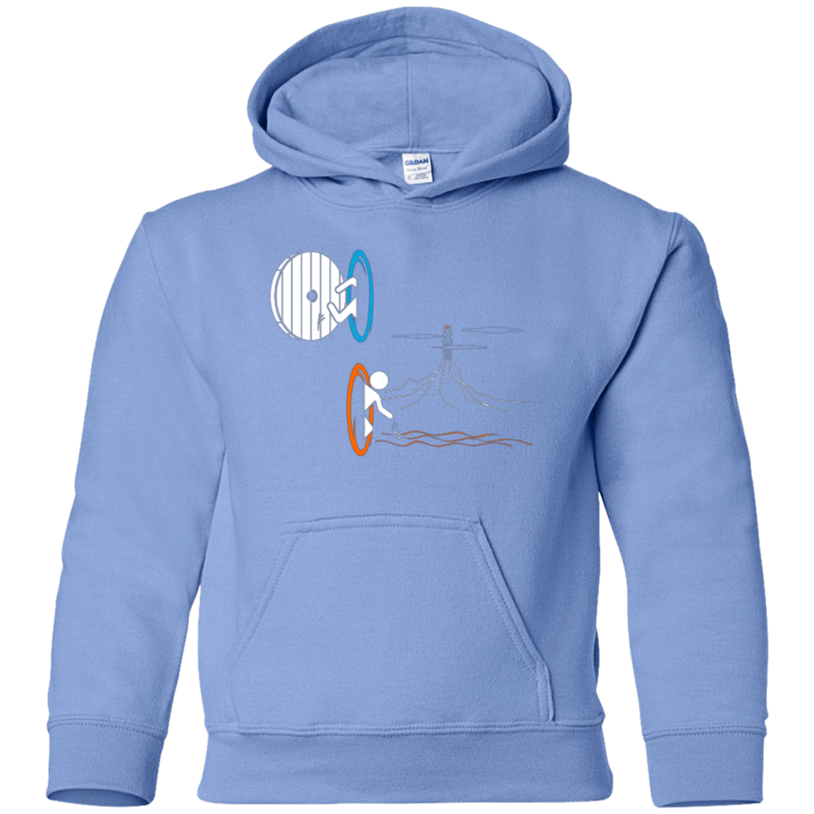 Sweatshirts Carolina Blue / YS Not a Simply Portal Youth Hoodie