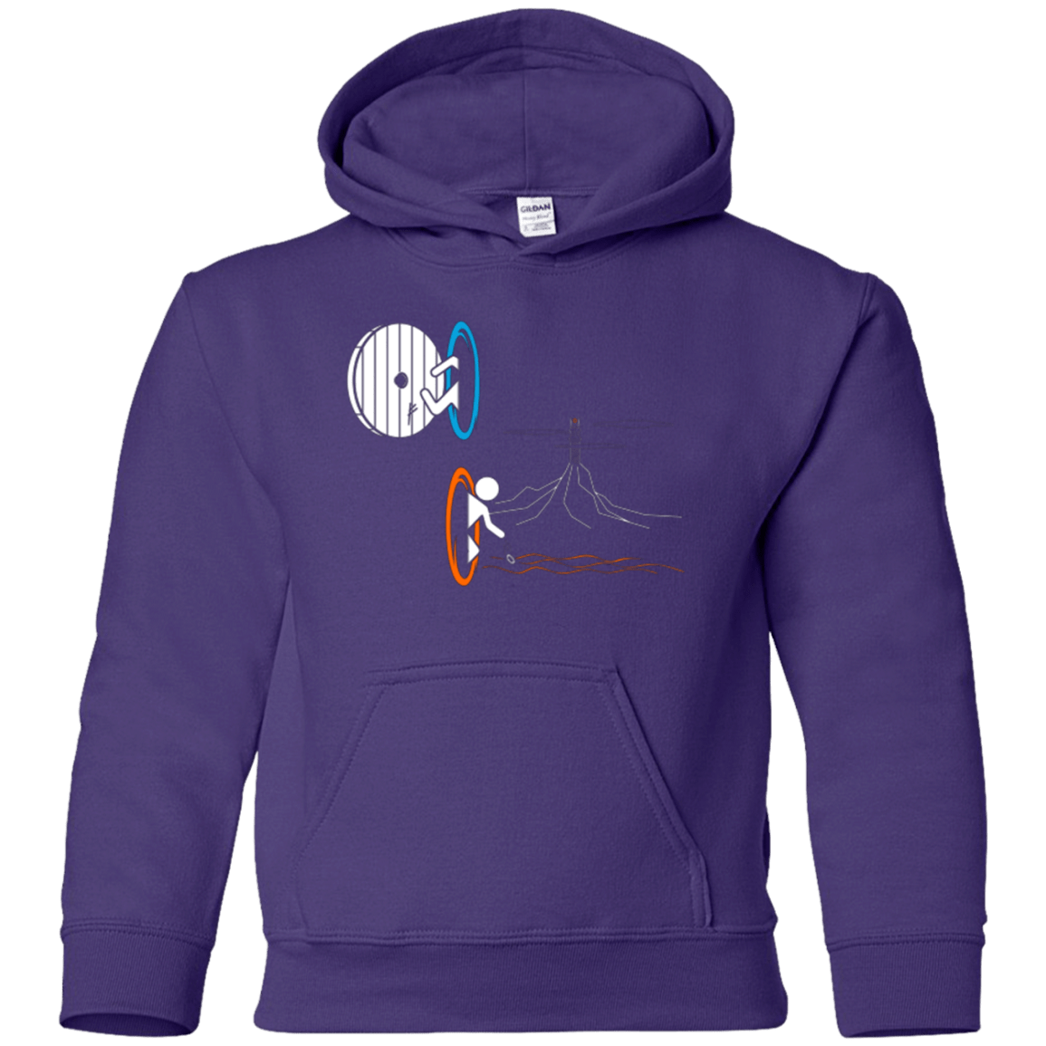 Sweatshirts Purple / YS Not a Simply Portal Youth Hoodie