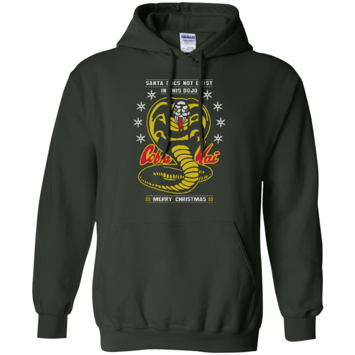 Sweatshirts Forest Green / Small NOT IN THIS DOJO Pullover Hoodie