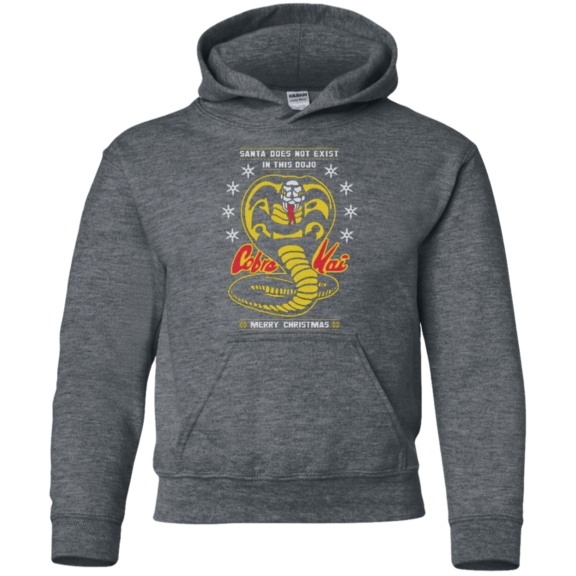 Sweatshirts Dark Heather / YS NOT IN THIS DOJO Youth Hoodie