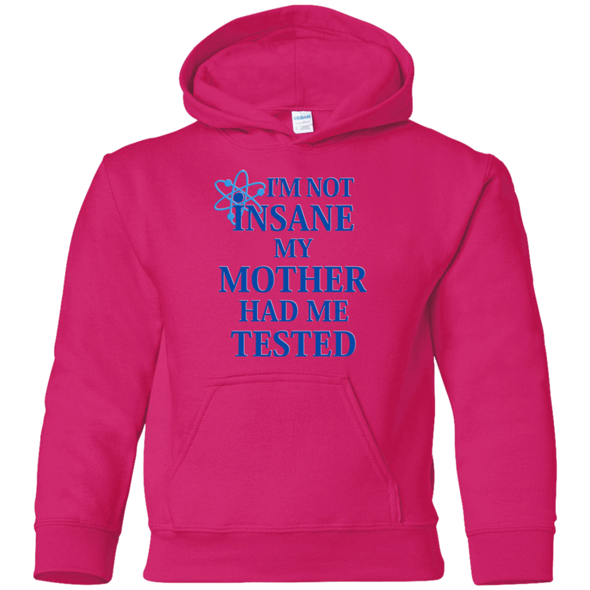 Sweatshirts Heliconia / YS Not insane Youth Hoodie