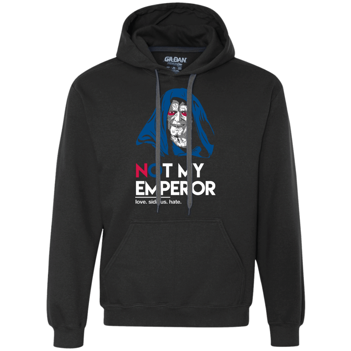 Sweatshirts Black / Small Not my Emperor Premium Fleece Hoodie