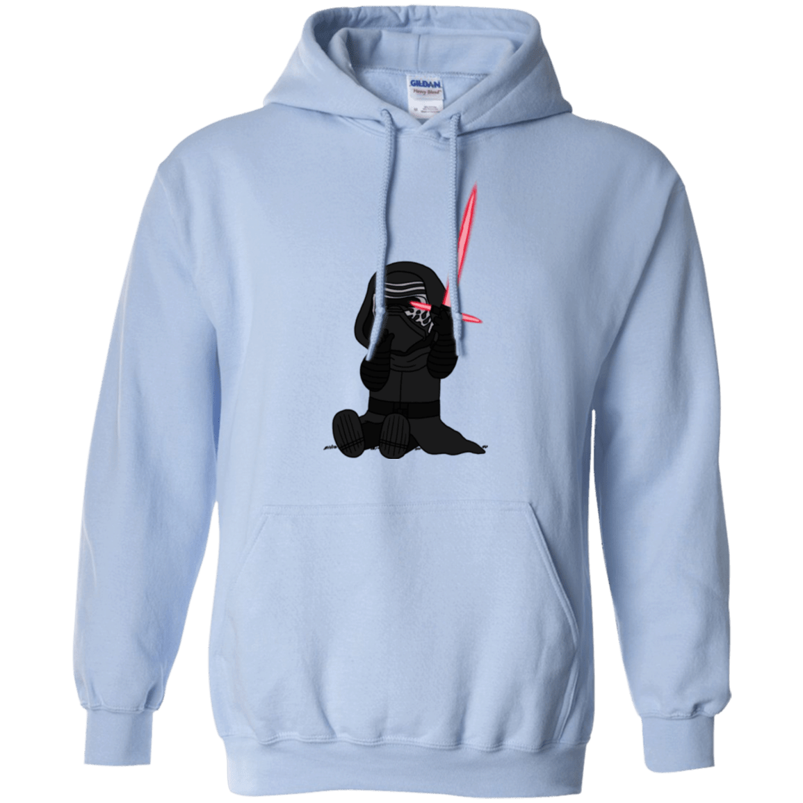 Sweatshirts Light Blue / S Not Secure Sword Pullover Hoodie