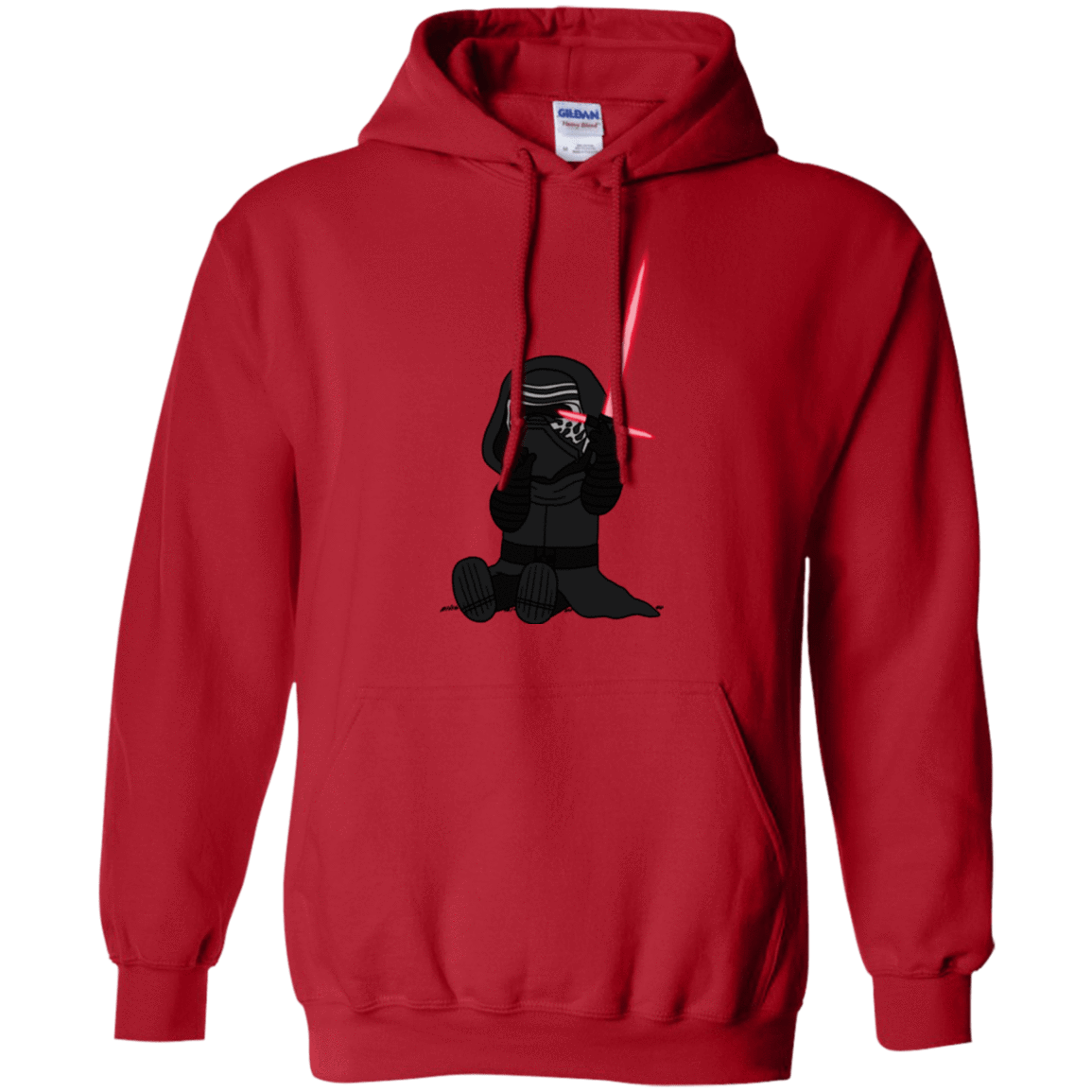Sweatshirts Red / S Not Secure Sword Pullover Hoodie