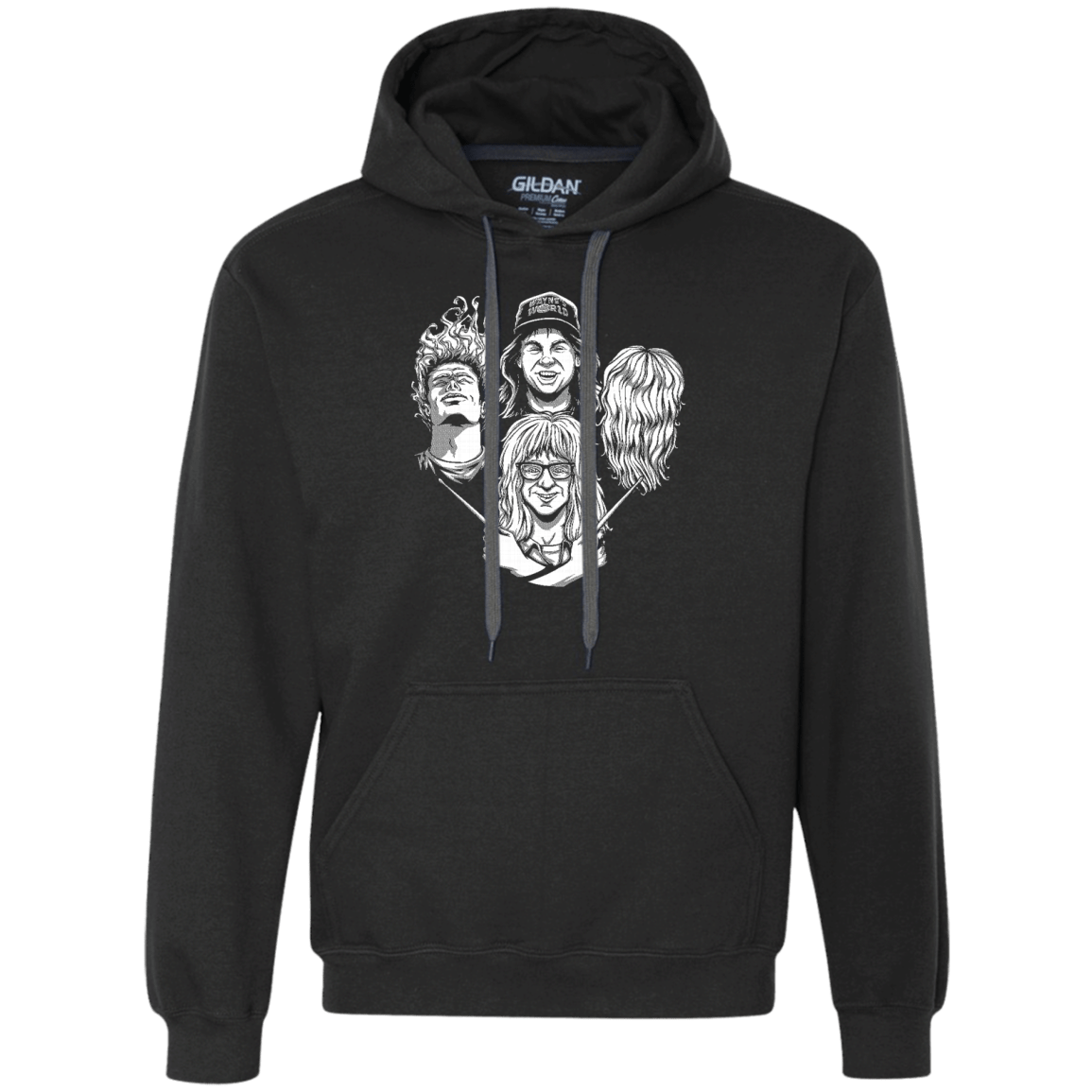 Sweatshirts Black / S Not Worthy Rhapsody Premium Fleece Hoodie