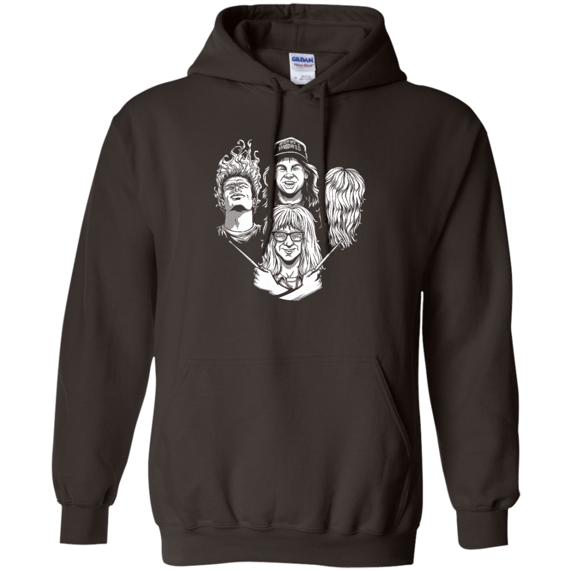 Sweatshirts Dark Chocolate / S Not Worthy Rhapsody Pullover Hoodie