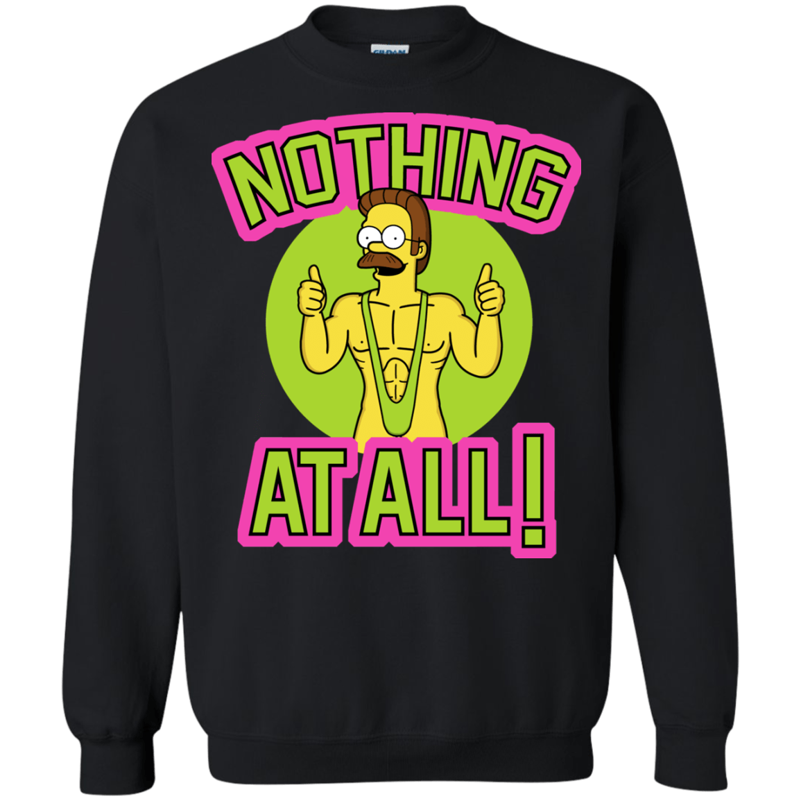 Sweatshirts Black / S Nothing At All Crewneck Sweatshirt