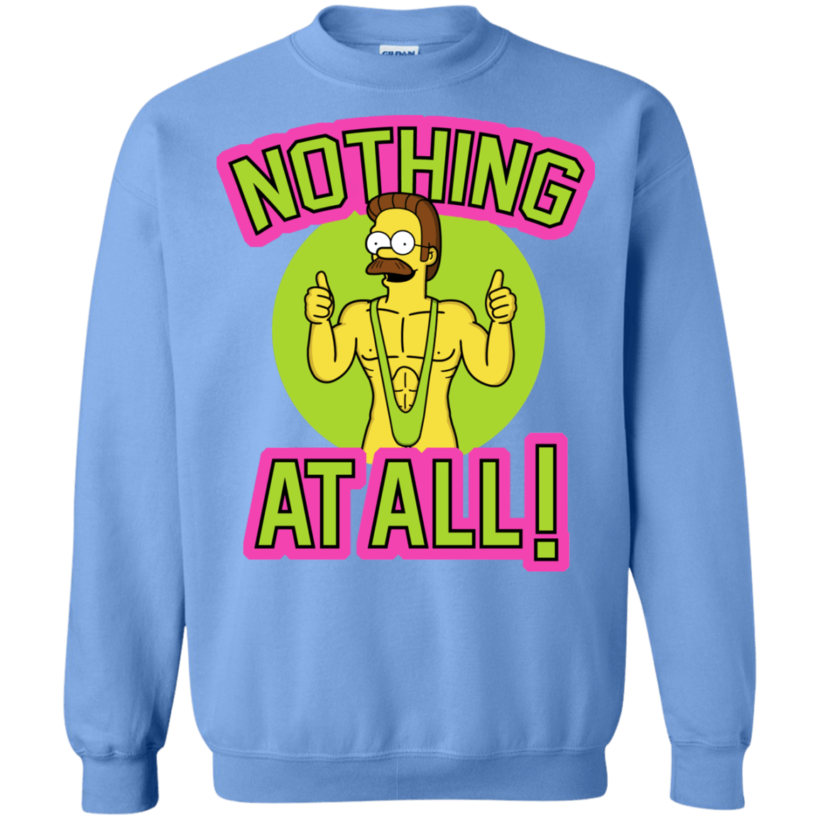 Sweatshirts Carolina Blue / S Nothing At All Crewneck Sweatshirt