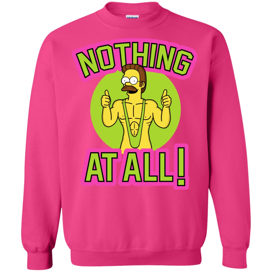 Sweatshirts Heliconia / S Nothing At All Crewneck Sweatshirt