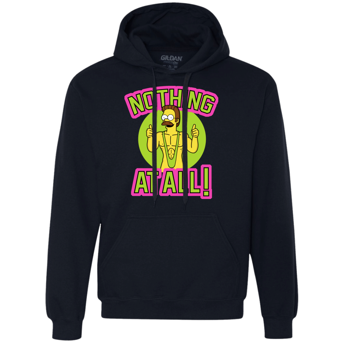 Sweatshirts Navy / S Nothing At All Premium Fleece Hoodie