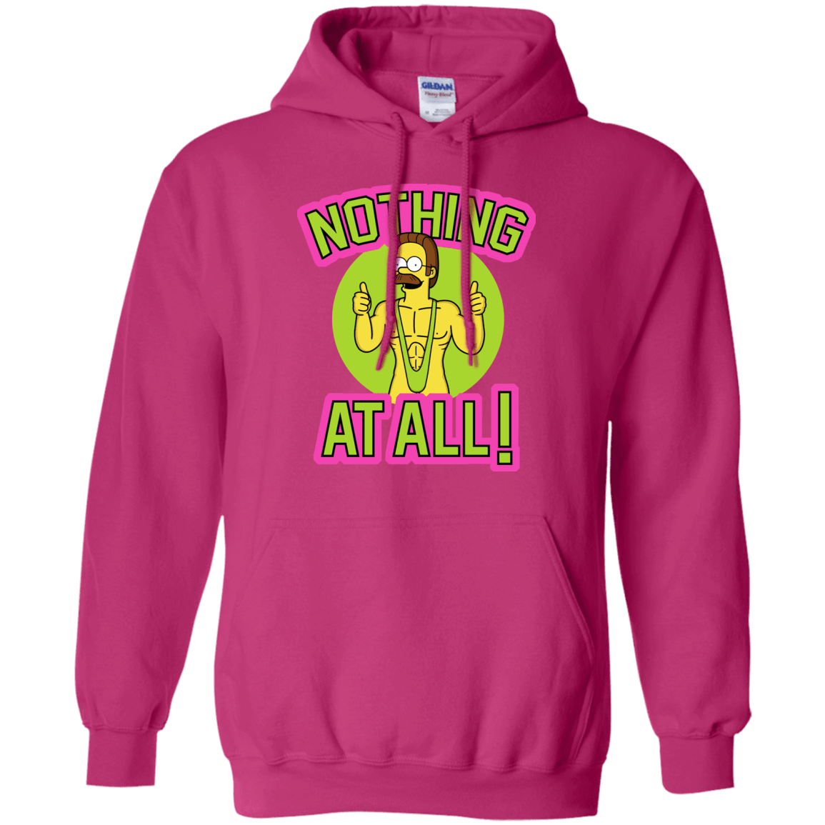 Sweatshirts Heliconia / S Nothing At All Pullover Hoodie