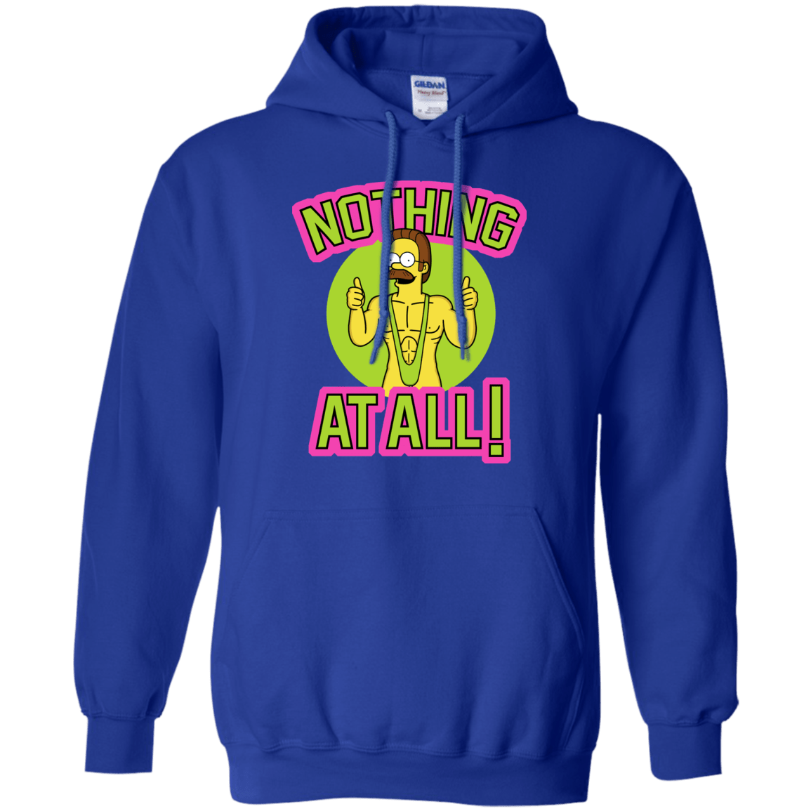 Sweatshirts Royal / S Nothing At All Pullover Hoodie