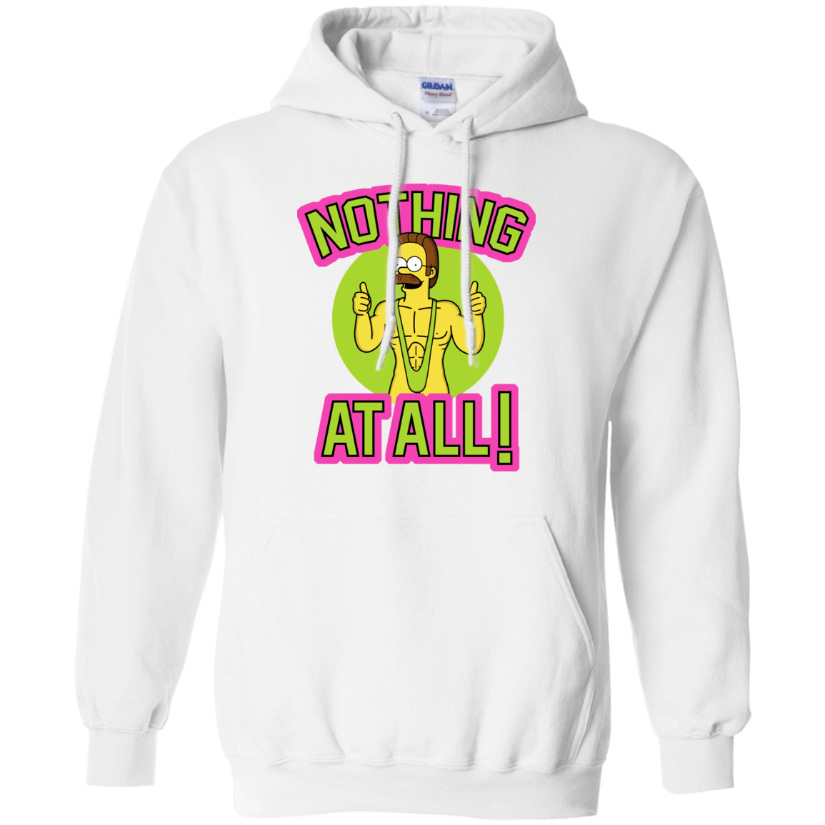 Sweatshirts White / S Nothing At All Pullover Hoodie
