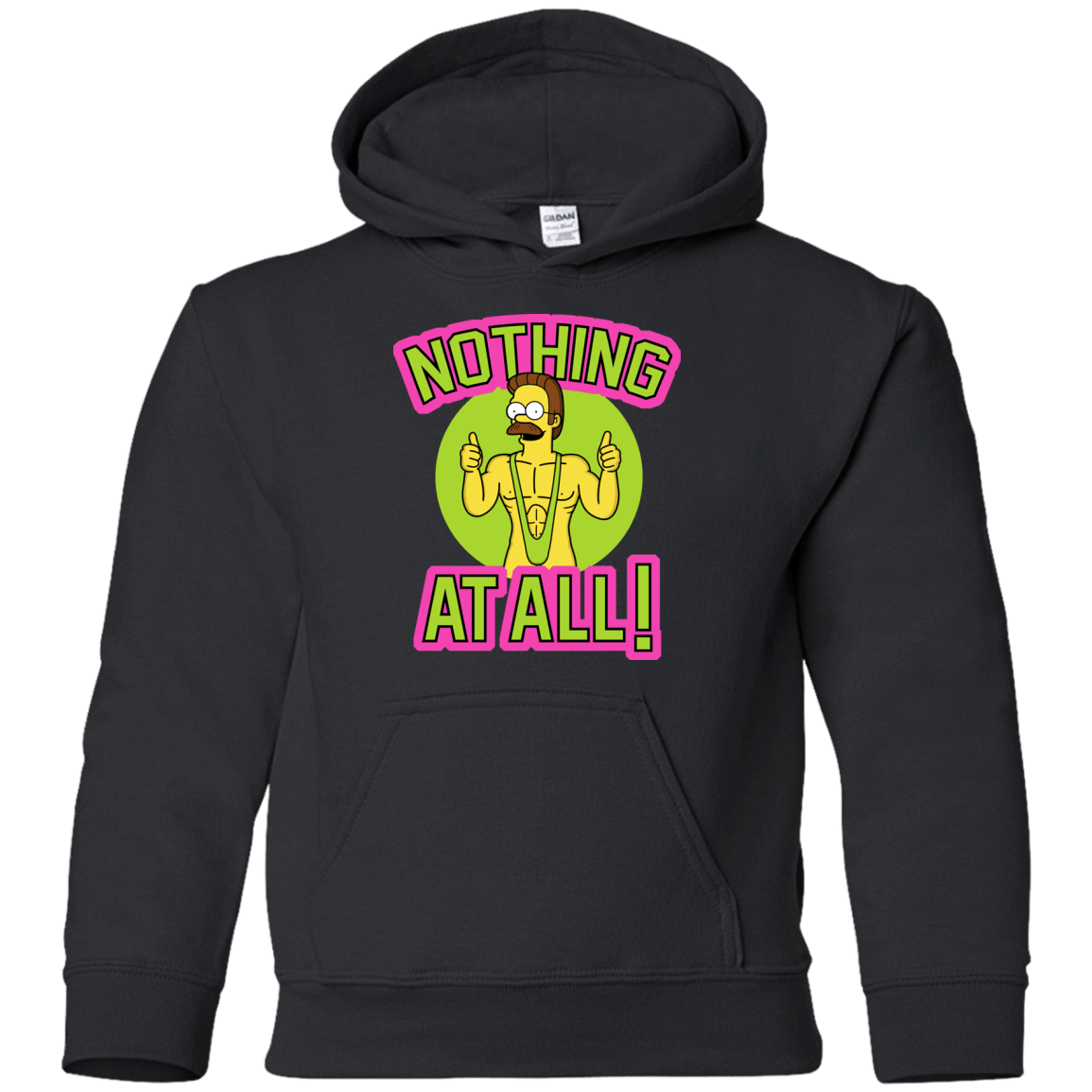 Sweatshirts Black / YS Nothing At All Youth Hoodie