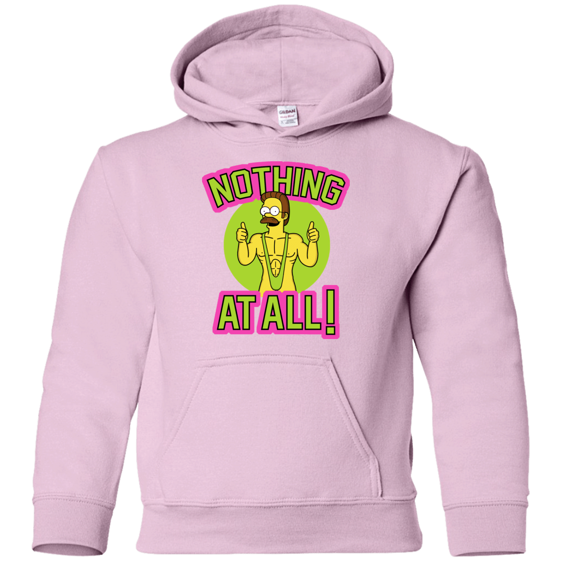Sweatshirts Light Pink / YS Nothing At All Youth Hoodie