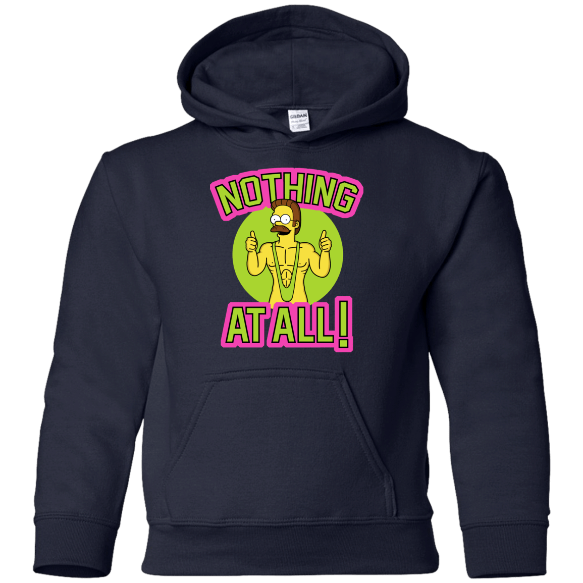 Sweatshirts Navy / YS Nothing At All Youth Hoodie