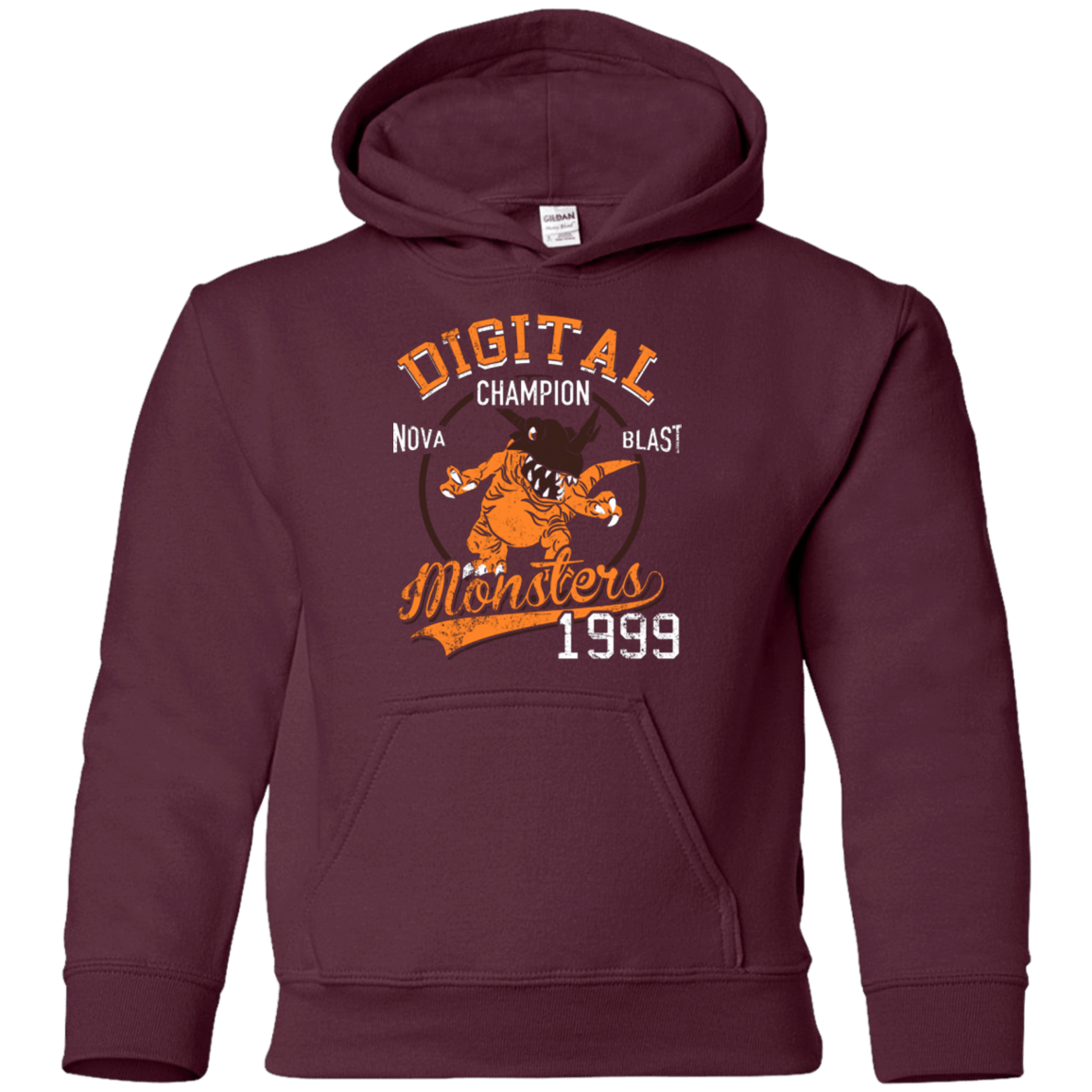 Sweatshirts Maroon / YS Nova Blast Youth Hoodie